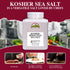Himalayan Chef Kosher Sea Salt - 5 lbs Plastic Jar | 2 Pack